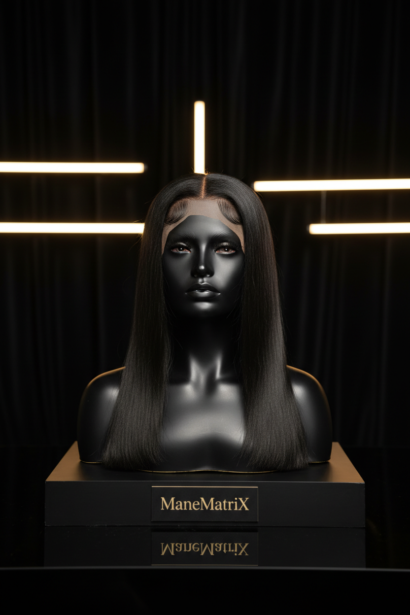 ManeMatriX Mane 24 | Straight 13x4 Lace Front Human Hair Wig