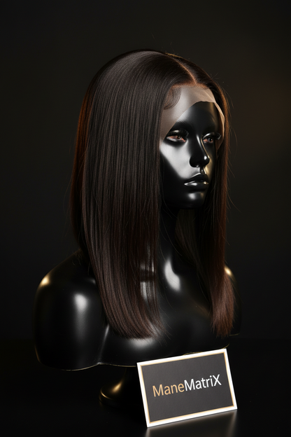 ManeMatriX Mane 24 | Straight 13x4 Lace Front Human Hair Wig