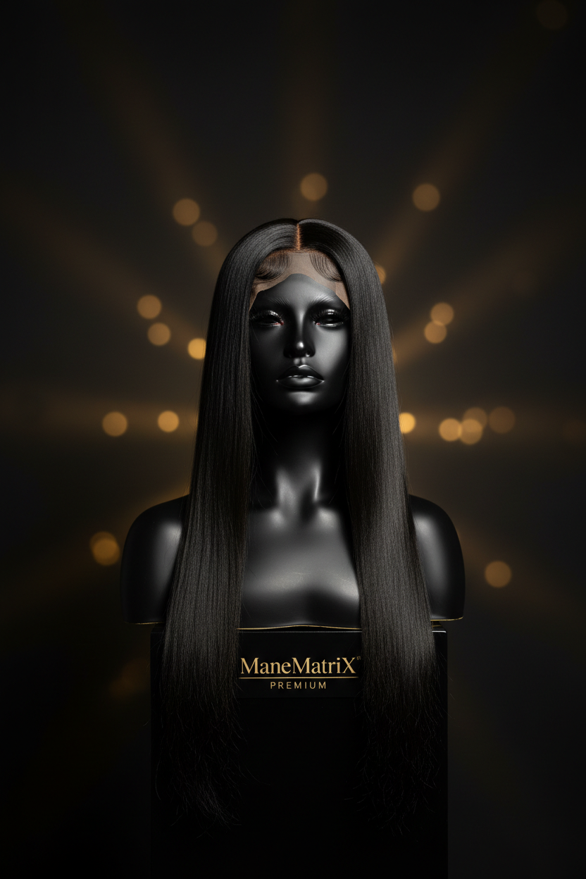 ManeMatriX Mane 24 | Straight 13x4 Lace Front Human Hair Wig