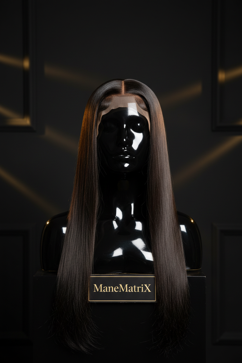 ManeMatriX Mane 24 | Straight 13x4 Lace Front Human Hair Wig