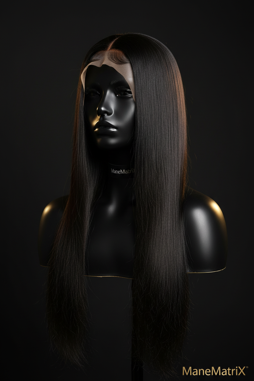 ManeMatriX Mane 24 | Straight 13x4 Lace Front Human Hair Wig