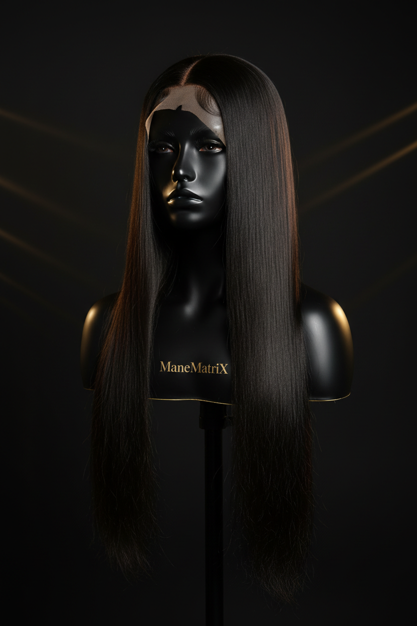 ManeMatriX Mane 24 | Straight 13x4 Lace Front Human Hair Wig