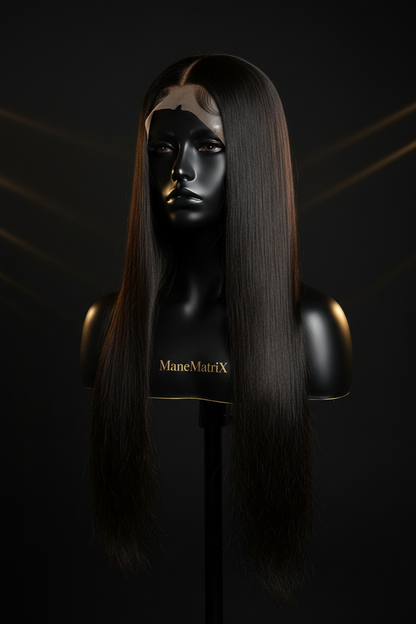 ManeMatriX Mane 24 | Straight 13x4 Lace Front Human Hair Wig