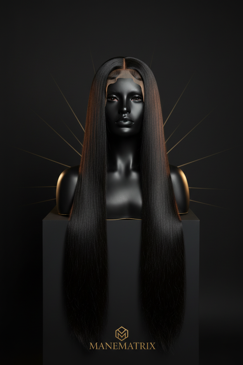 ManeMatriX Mane 24 | Straight 13x4 Lace Front Human Hair Wig