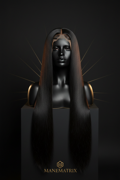 ManeMatriX Mane 24 | Straight 13x4 Lace Front Human Hair Wig