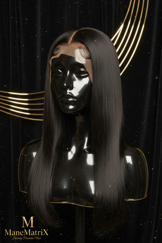 ManeMatriX Mane 24 Straight 13x4 Lace Front Human Hair Wig